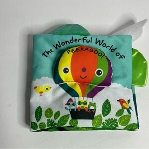 Melissa and Doug K’s Kids The Wonderful World of Peekaboo soft Book Baby